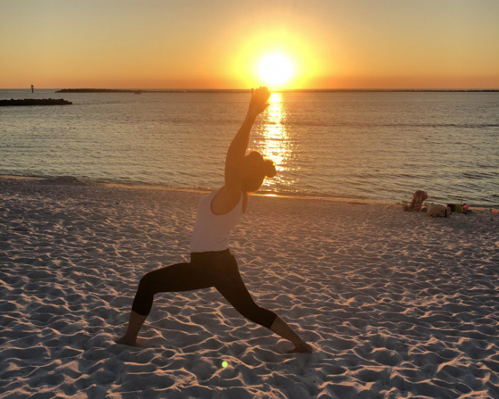 Leslie Wester Yoga Warrior